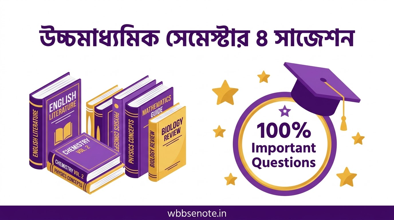 উচ্চমাধ্যমিক সেমেস্টার ৪ সাজেশন ২০২৭ | HS Semester 4 Suggestion 2027 All Subjects | WBCHSE