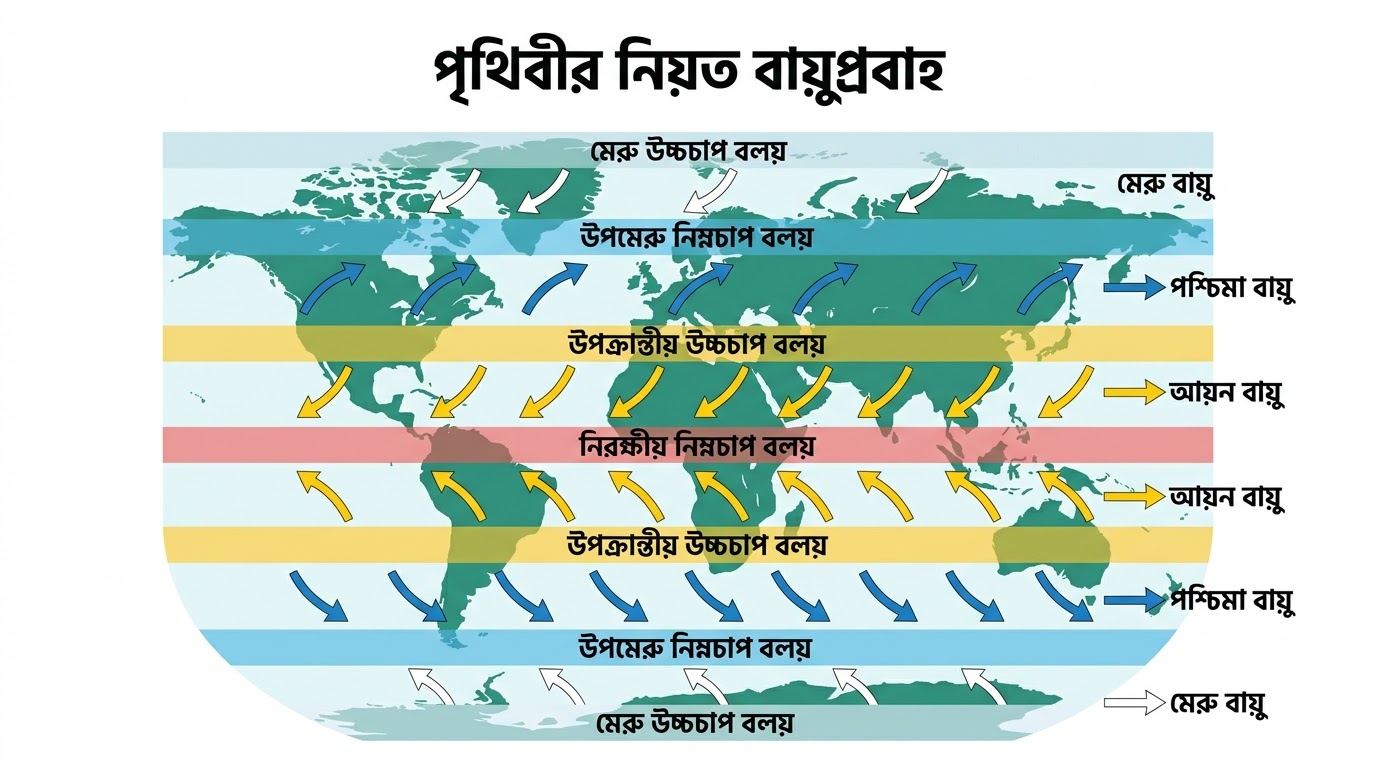 মাধ্যমিক ভূগোল দ্বিতীয় অধ্যায় — বায়ুমণ্ডল | সম্পূর্ণ প্রশ্নোত্তর, Memory Trick ও Table সহ | WBBSE Class 10 Geography