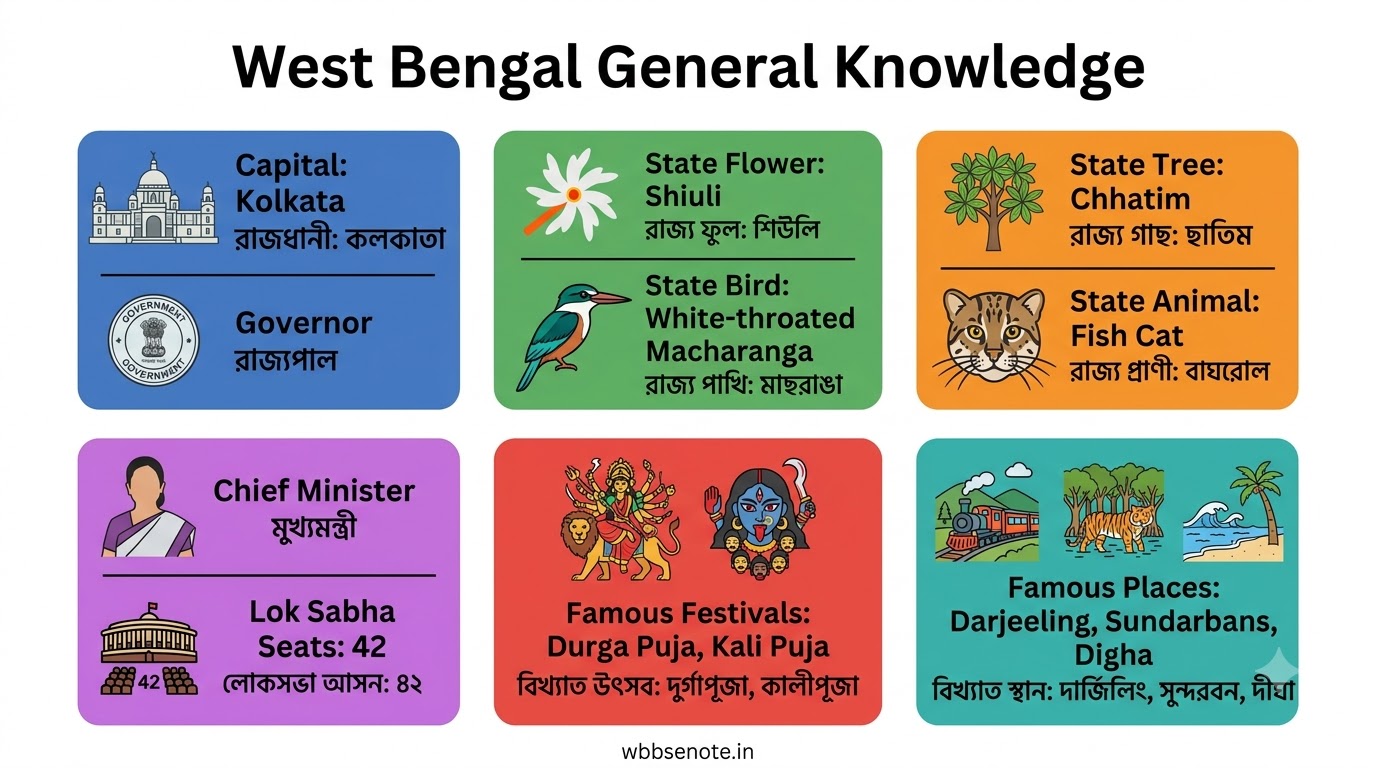 WB Group D সাধারণ জ্ঞান সম্পূর্ণ গাইড ২০২৭ pdf | GK MCQ ভারত পশ্চিমবঙ্গ সংবিধান | WB Group D pdf books